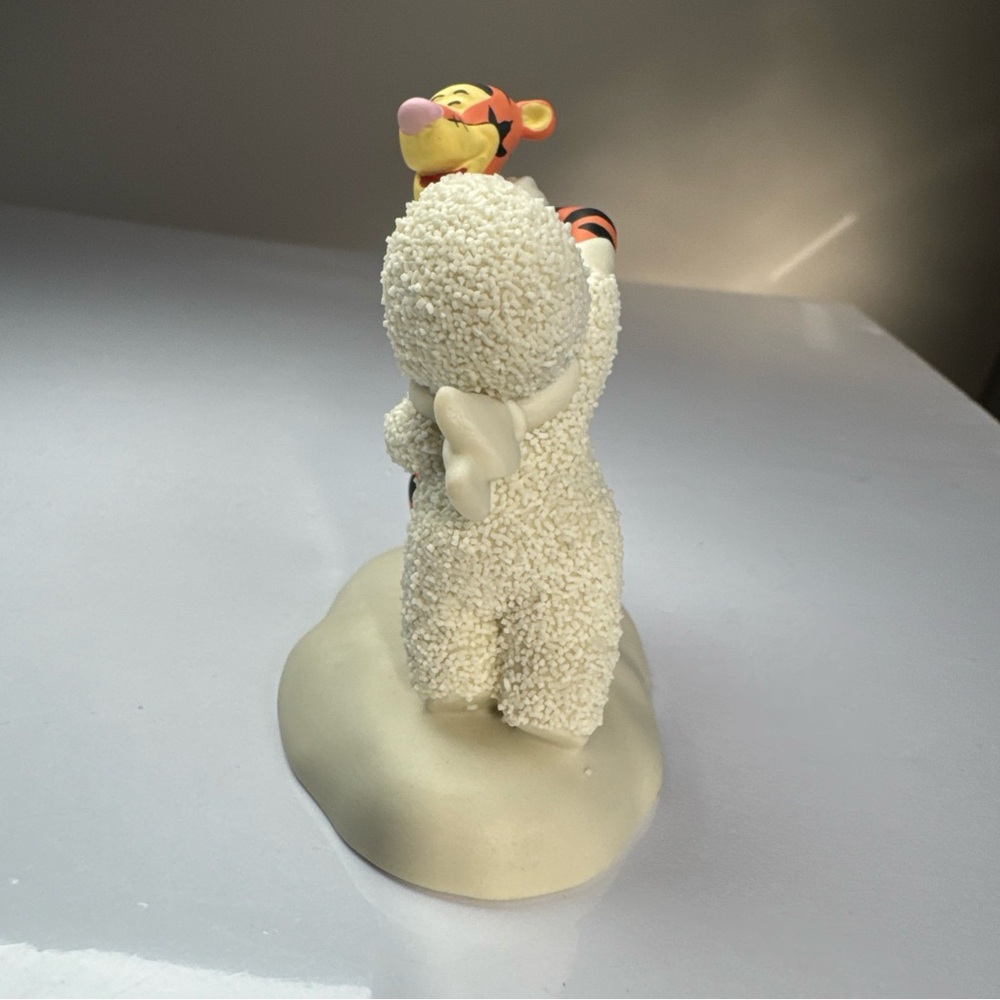 2007 Department 56 Snowbabies "Dancing With Tigger" Figure Cream Orange Figurine - Picture 6 of 16